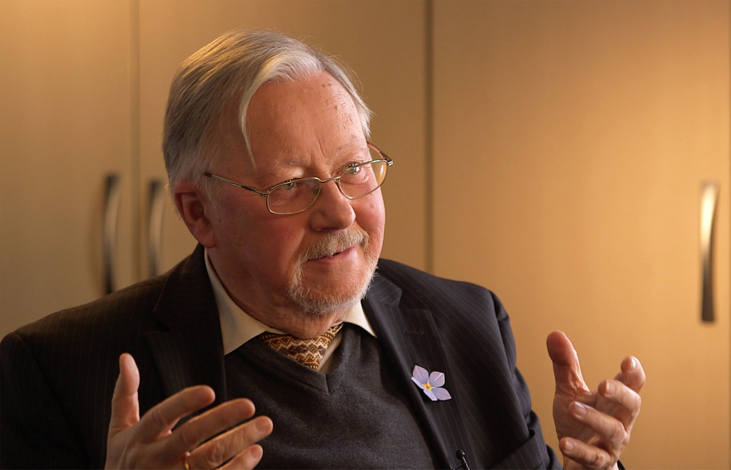 Vytautas Landsbergis, interviewee on John Paul 2: Liberating a Continent, the Fall of Communism.