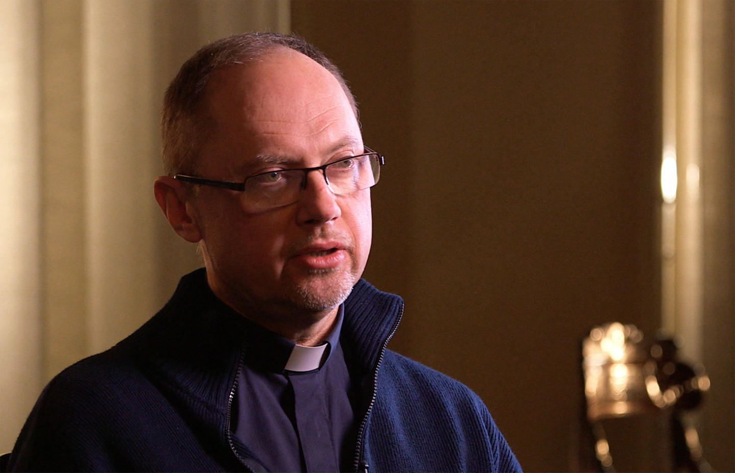 Monsignor Slawomir Oder, interviewee on John Paul II: Liberating a Continent, the Fall of Communism.